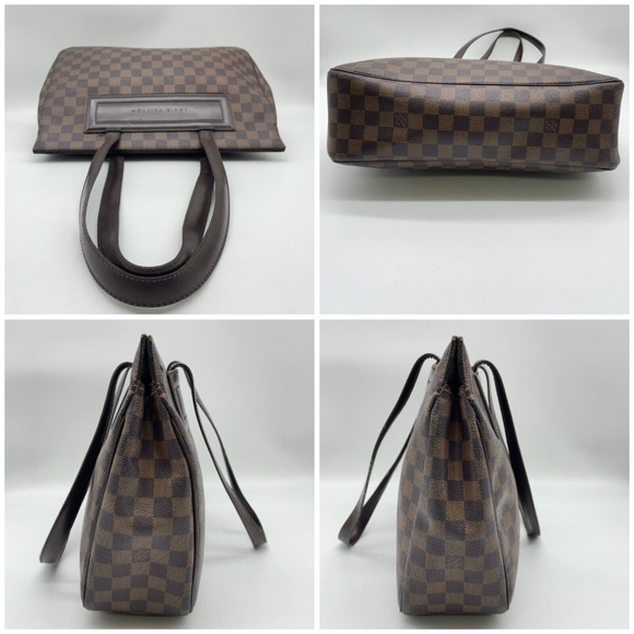 Fabulous Auth Louis Vuitton Damier Ebene  Canvas Parioli Bag  Discontinued - Picture 3 of 7
